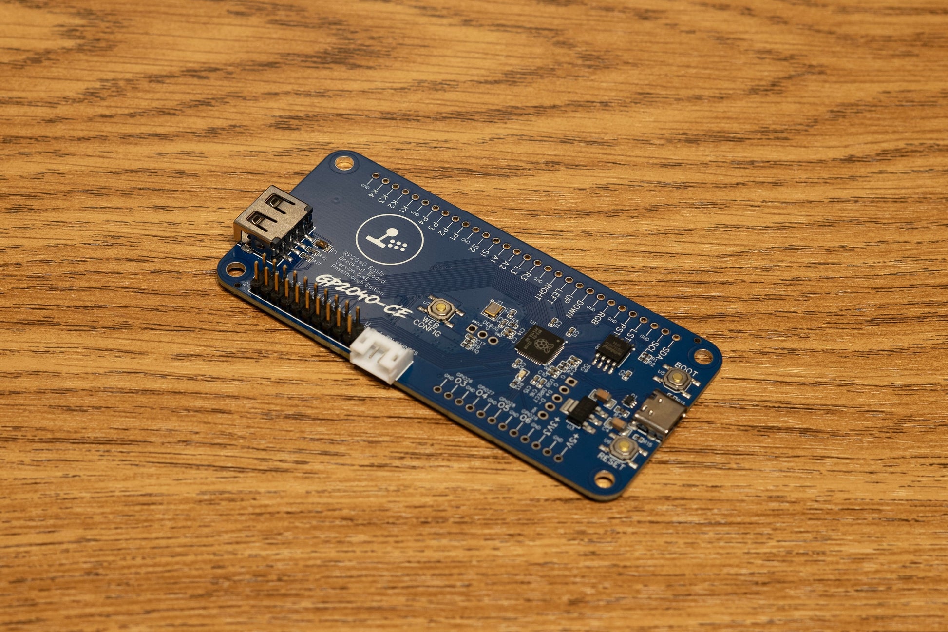 RP2040 Basic Breakout Board v5.4E - USB Passthrough Edition