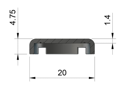 Low profile SGF MonKeys button caps