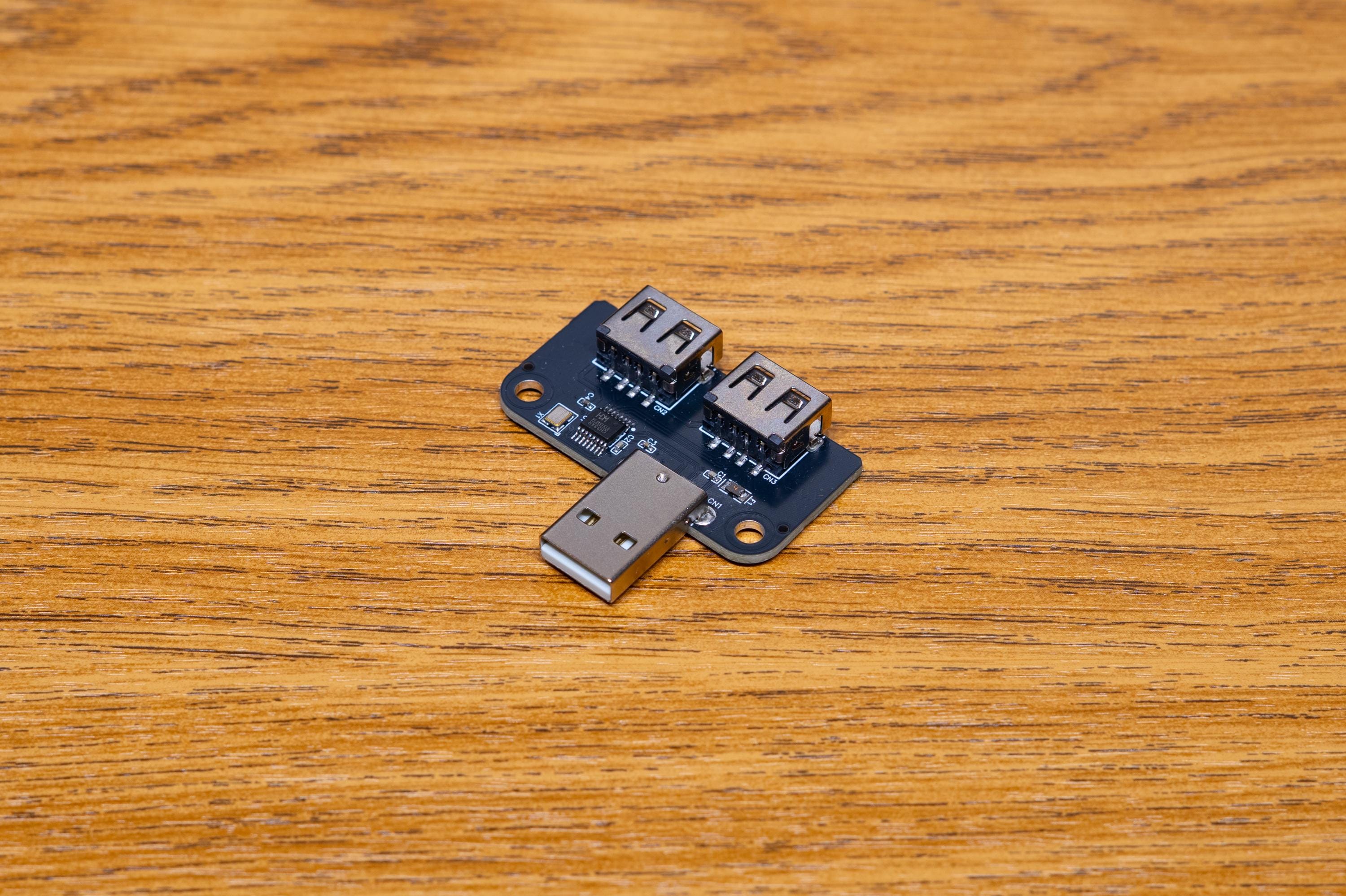 Tiny USB Hub v1.3E (2 port)